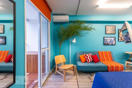 Sala de kitnet/studio para alugar com 1 quarto, 34m² em República, São Paulo