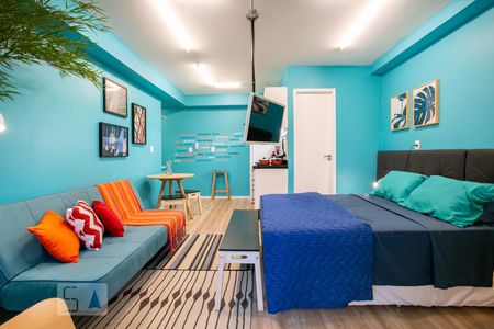 Sala de kitnet/studio para alugar com 1 quarto, 34m² em República, São Paulo