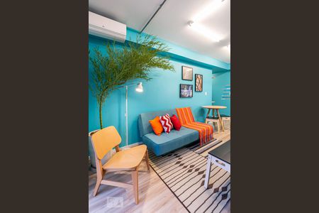 Sala de kitnet/studio para alugar com 1 quarto, 34m² em República, São Paulo