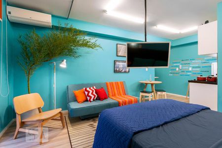 Sala de kitnet/studio para alugar com 1 quarto, 34m² em República, São Paulo