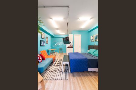 Sala de kitnet/studio para alugar com 1 quarto, 34m² em República, São Paulo