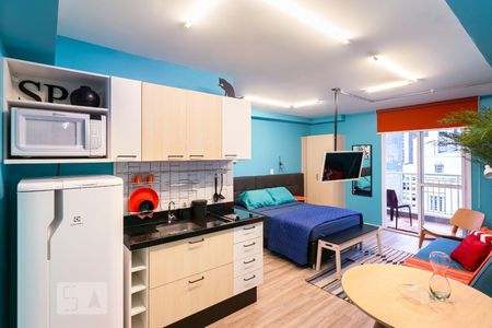 Studio para alugar com 34m², 1 quarto e sem vagaCozinha