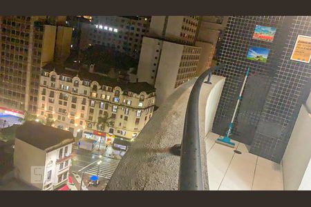 Varanda de apartamento à venda com 1 quarto, 56m² em República, São Paulo