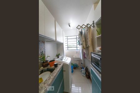 Cozinha de apartamento à venda com 2 quartos, 45m² em Rondônia, Novo Hamburgo