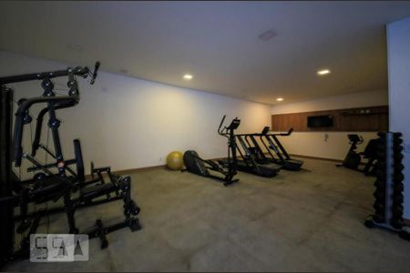 Studio para alugar com 30m², 1 quarto e 1 vaga Studio para alugar com 30m², 1 quarto e 1 vagaAcademia