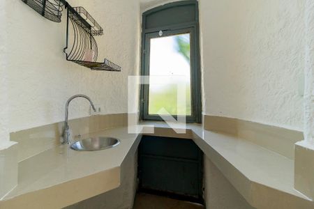 Cozinha de kitnet/studio para alugar com 1 quarto, 24m² em Santo Amaro, São Paulo
