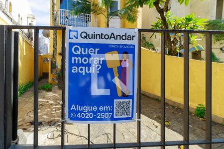 Placa Instalada de kitnet/studio para alugar com 1 quarto, 24m² em Santo Amaro, São Paulo