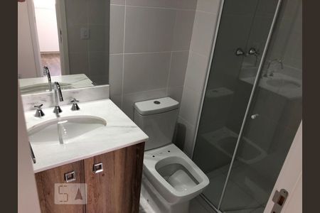 Apartamento para alugar com 56m², 2 quartos e 1 vagaDetalhe do Banheiro da Suite