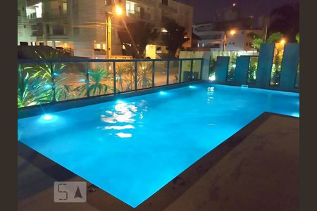 Área comum - Piscina de kitnet/studio para alugar com 1 quarto, 45m² em Campeche, Florianópolis