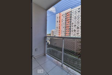 Varanda da Sala de apartamento para alugar com 2 quartos, 56m² em Anil, Rio de Janeiro