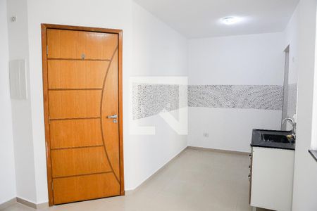 Sala - Cozinha de apartamento à venda com 2 quartos, 82m² em Campestre, Santo André