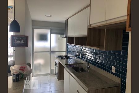 Cozinha de apartamento para alugar com 2 quartos, 57m² em Parque Reboucas, São Paulo