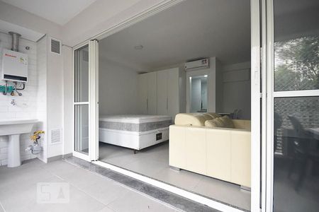 Apartamento para alugar com 40m², 1 quarto e 1 vaga Apartamento para alugar com 40m², 1 quarto e 1 vagaVaranda