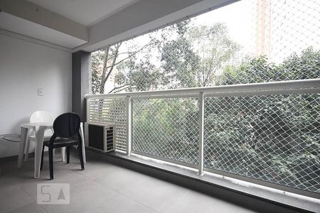 Apartamento para alugar com 40m², 1 quarto e 1 vaga Apartamento para alugar com 40m², 1 quarto e 1 vagaVaranda