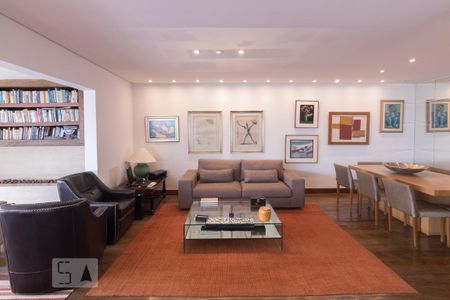 Sala de apartamento para alugar com 2 quartos, 198m² em Vila Romana, São Paulo