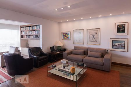 Sala de apartamento para alugar com 2 quartos, 198m² em Vila Romana, São Paulo