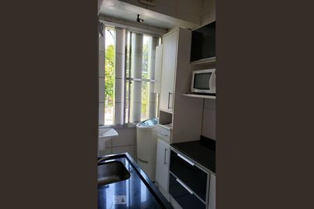 Cozinha de apartamento para alugar com 1 quarto, 34m² em Floresta, Porto Alegre