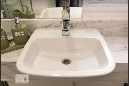 Banheiro da Suíte de apartamento à venda com 1 quarto, 43m² em Saúde, São Paulo