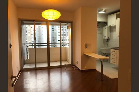 Sala de apartamento à venda com 1 quarto, 44m² em Vila Buarque, São Paulo