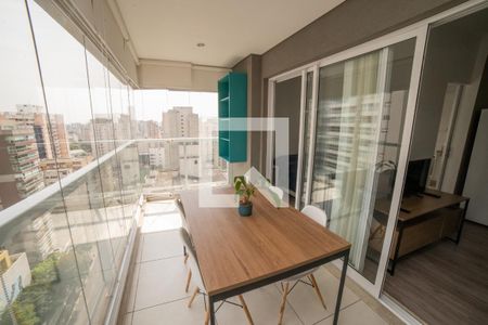 Varanda de apartamento para alugar com 1 quarto, 36m² em Consolação, São Paulo