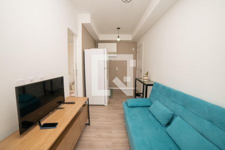 Sala/Cozinha de apartamento para alugar com 1 quarto, 36m² em Consolação, São Paulo