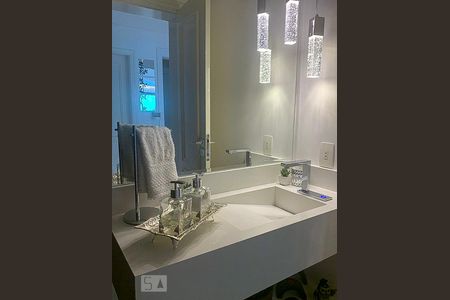 Lavabo de apartamento à venda com 3 quartos, 220m² em Vila Regente Feijó, São Paulo