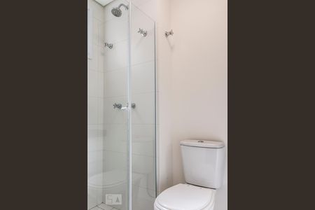 Banheiro da Suite de apartamento à venda com 2 quartos, 59m² em Pinheiros, São Paulo