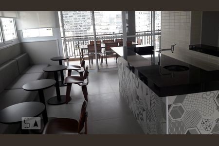 Studio à venda com 32m², 1 quarto e sem vagaÁrea Comum - Espaço Gourmet