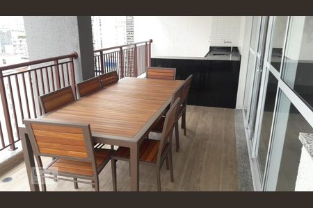 Studio à venda com 32m², 1 quarto e sem vagaÁrea Comum - Espaço Gourmet