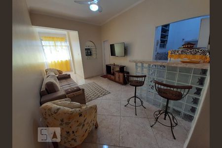 Sala de apartamento para alugar com 1 quarto, 40m² em Copacabana, Rio de Janeiro
