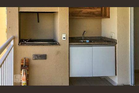 Varanda gourmet de apartamento para alugar com 3 quartos, 75m² em Campestre, Santo André