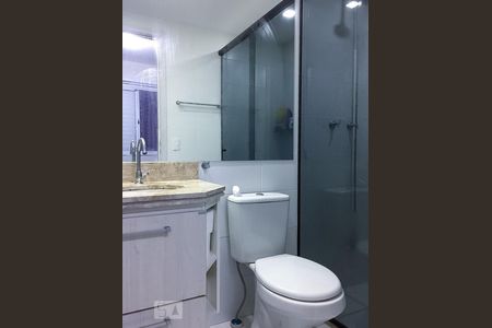 Apartamento para alugar com 59m², 2 quartos e 1 vagaBanheiro da suíte