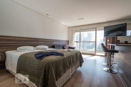 Quarto de kitnet/studio para alugar com 1 quarto, 38m² em Brooklin Paulista, São Paulo