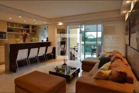Sala de apartamento à venda com 2 quartos, 93m² em Barra da Tijuca, Rio de Janeiro