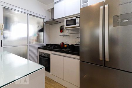 Cozinha de apartamento à venda com 1 quarto, 45m² em Campo Belo, São Paulo