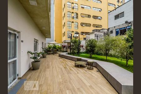 Studio para alugar com 30m², 1 quarto e sem vagaÁrea comum - Área externa