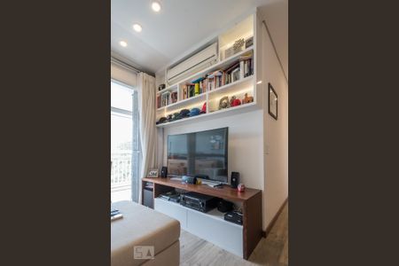 Sala de apartamento à venda com 1 quarto, 64m² em Brooklin Paulista, São Paulo