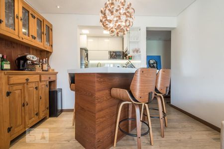 Sala de apartamento à venda com 1 quarto, 64m² em Brooklin Paulista, São Paulo