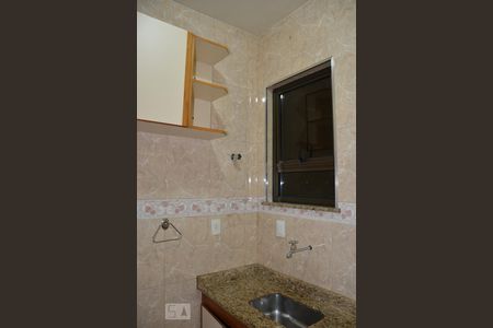 Cozinha de apartamento para alugar com 1 quarto, 42m² em Glória, Rio de Janeiro