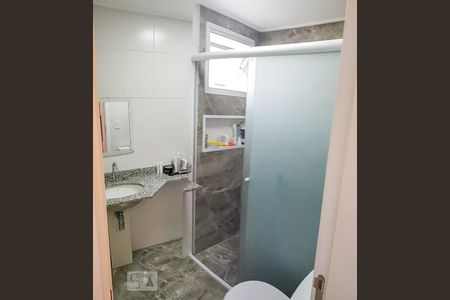 Apartamento para alugar com 100m², 3 quartos e 2 vagasBanheiro quarto 1 suíte