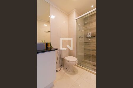 Apartamento para alugar com 44m², 1 quarto e 1 vaga Apartamento para alugar com 44m², 1 quarto e 1 vagaBanheiro