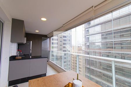 Apartamento para alugar com 44m², 1 quarto e 1 vaga Apartamento para alugar com 44m², 1 quarto e 1 vagaVaranda