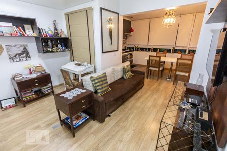 Sala de apartamento à venda com 1 quarto, 44m² em Água Branca, São Paulo