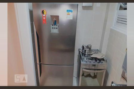 Cozinha de apartamento para alugar com 1 quarto, 50m² em Copacabana, Rio de Janeiro