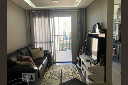 Sala de apartamento à venda com 2 quartos, 62m² em Vila Anastácio, São Paulo