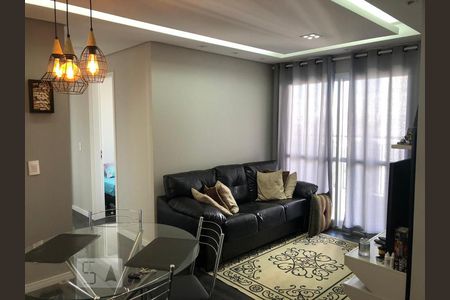 Sala de apartamento à venda com 2 quartos, 62m² em Vila Anastácio, São Paulo