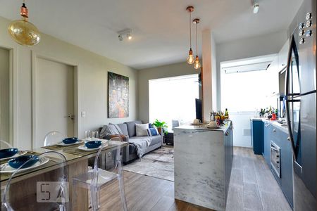 Sala de apartamento para alugar com 2 quartos, 43m² em Barra Funda, São Paulo