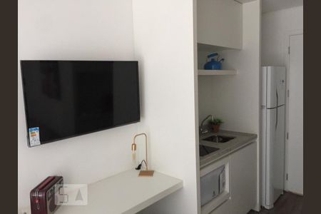 Cozinha de apartamento à venda com 1 quarto, 26m² em Consolação, São Paulo