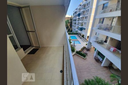 Vista da Varanda da Sala de apartamento para alugar com 1 quarto, 45m² em Anil, Rio de Janeiro