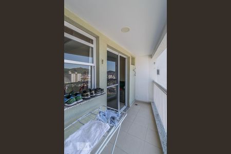 Varanda da Sala de apartamento à venda com 2 quartos, 60m² em Vicente de Carvalho, Rio de Janeiro